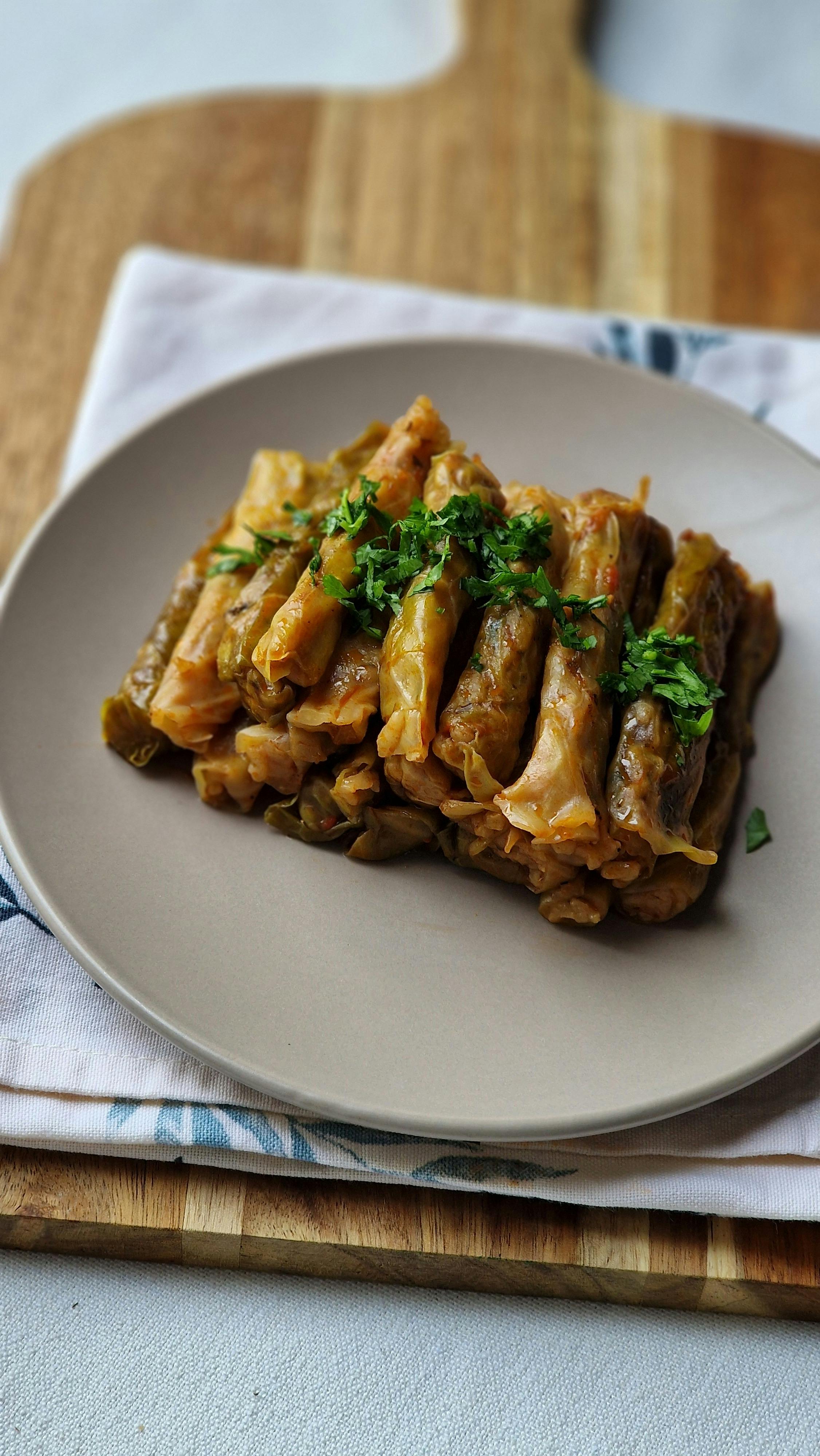 Vegetarian Cabbage Rolls 